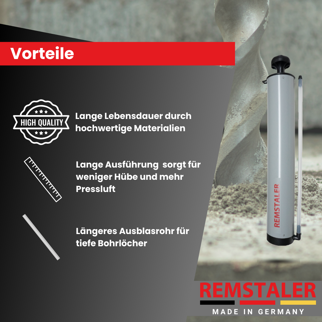 Bohrloch Ausblaspumpe