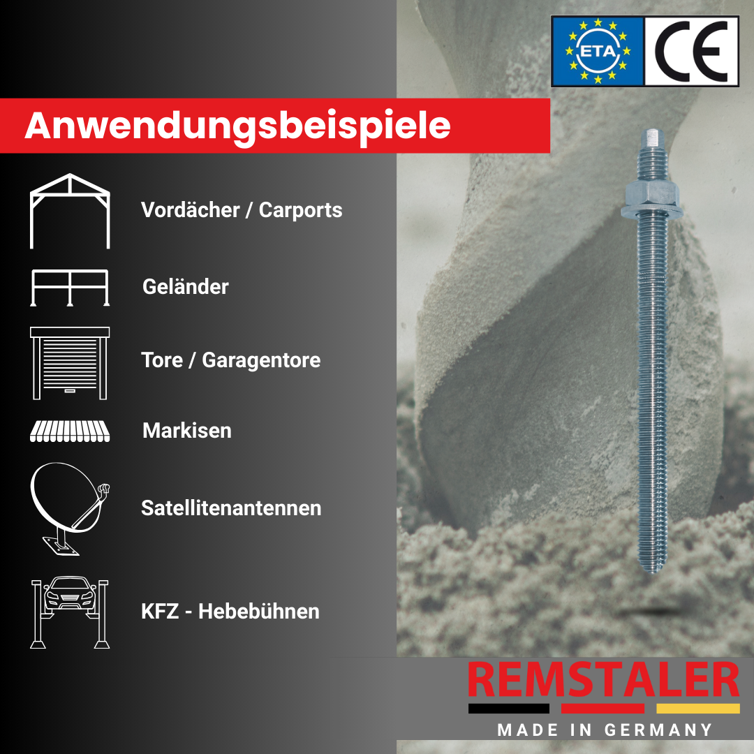 Ankerstange V (10 Stück)
