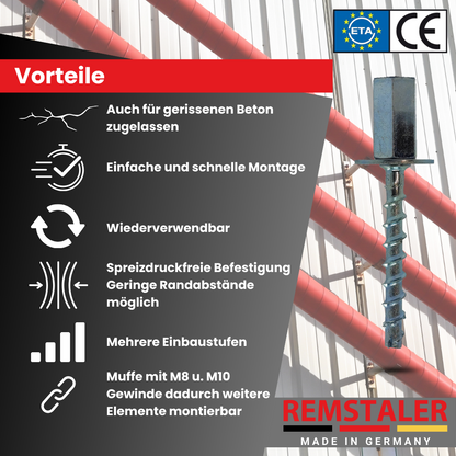 Betonschraube M (10 Stück)