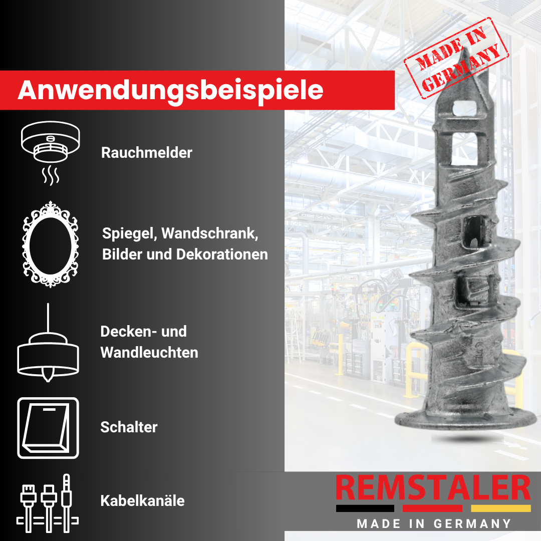 Gipskartondübel 14x39